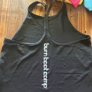Burn Boot Camp racer back tank